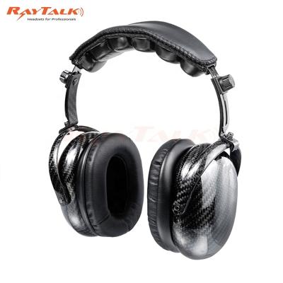 China Ultra Light Lightweight Carbon Fiber Ear Muff Earmuff Noise Canceling Headsets For Work for sale