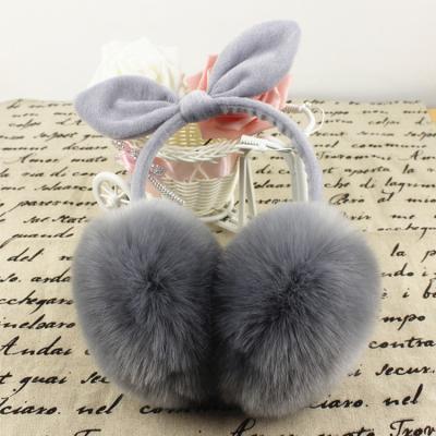 China Cute Fashionable Stylish Design Ear Muff Warm Fur Ear Muff For Girl for sale