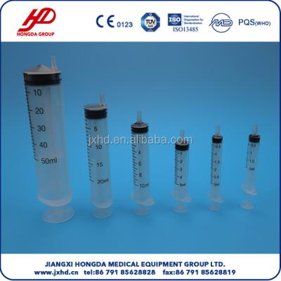 China 1CC 2CC 3CC 5CC 10CC 20CC 30CC 50CC 60CC Disposable Syringe 1ml 1ml lure slip for sale