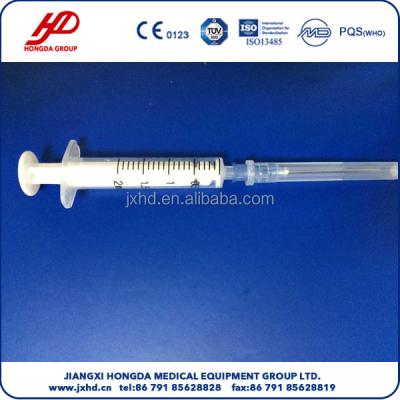 China 2ml 5ml 10ml 20ml Two Piece Medical Medical Disposable Syringe for sale