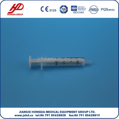 China 2ml 5ml 10ml 20ml Two Piece Medical Medical Disposable Syringe for sale