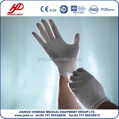 China Latex Powdered Natural Latex Sterile Disposable Surgical Gloves Size 6.5~8.5 and Powder Free for sale