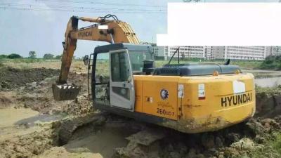 China Yellow Excavator Grab Attachment Used Excavator Hyundai 225 -7 for sale