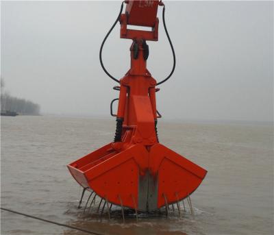 China CE-approved Hydraulic Clamshell Excavator Grab Bucket for Handling Scrap , Rock ,  Wood for sale