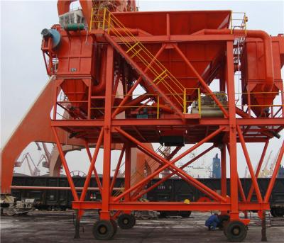 China Port Machinery Trackway Type Dust Collector Hopper for Bulk Cargo 8400mm Height for sale