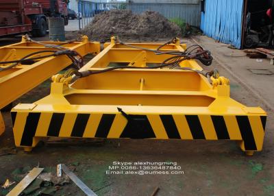 China Mechanical Control Container Lifting Spreader for Lift 20ft / 40ft Standard Container for sale