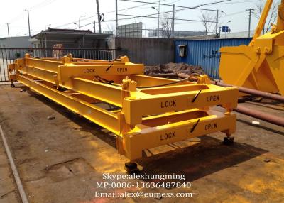 China Lifting Equipment Container Crane Spreader With Steel Wire Rope / Semi-automatic Type for sale