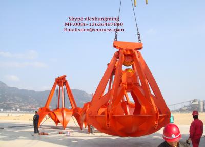 China Mechanisches Werkzeug-orange Schalen-Mineralpulver hält fest sich,/Zupacken für Bulkladungs-Laden zu verkaufen