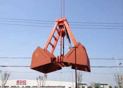 China Mechanical Grabs Single Rope Touch Open Bulk Grab for Loading Sand / Coal / Mineral Powder for sale