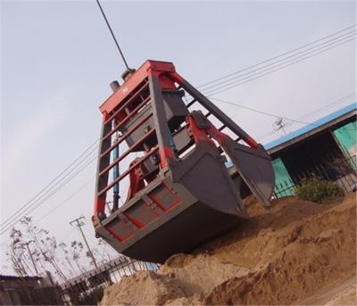 China Manual Pulling Single Rope Grab for Ship Deck Crane Loading Dry Bulk Cargo for sale