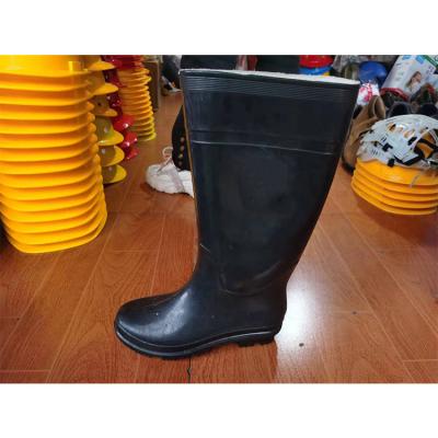 China Factory Direct New Professional Waterproof Safety Men's Safety Rain Boots Cushioning for sale