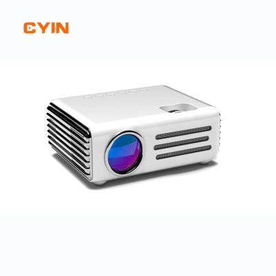 China CYIN Short Throw T3 White Mini Digital Projector Hd Video TV Box Beamer Led Portable Factory Price For Sale for sale