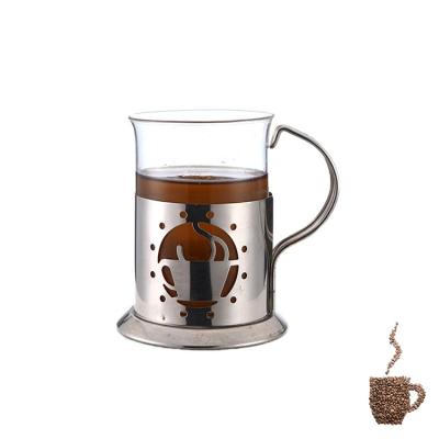 China Viable Classic Tea Reusable Glass Cup Coffee Mugs From China Manufacturer for sale