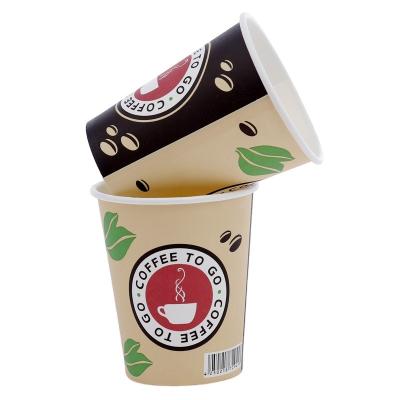 China Disposable Paper Cups Coffee Maker PE Coated Eco Friendly Paper Cup Packaging Cup for sale