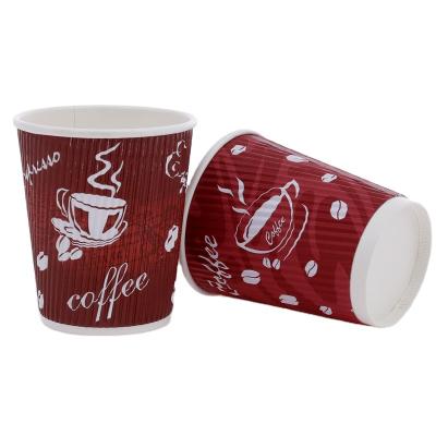 China Disposable Double Wall Paper Cup Paper Coffee Cups Custom Printing Available for sale