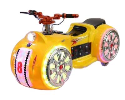 China Colorful Led Electric FRP+steel Motorcycle Kiddie Rides Arcade Games Machine for sale