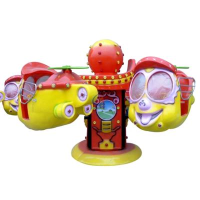 China Amusement Amusement Park Rides 8 Seats Mini Outdoor Ride Big Eye Flat Plane Amusement Equipment for sale