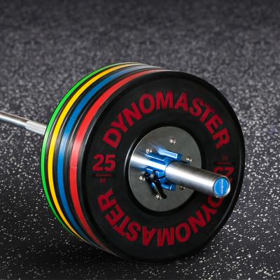 China Dynomaster Universal Black Premium Bumper Plate Training Plate for sale