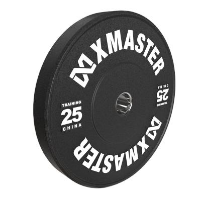 China Xmaster HI-TEMP Free Weight Pro Crumb Plate Eco-friendly Rubber Bumper Fitness Equipment for sale