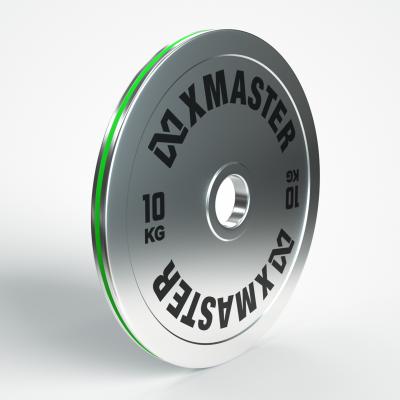 China Eco-friendly Xmaster 10kg Powerlifting Plate Training Equipment for sale