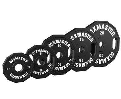 China Eco-Friendly Xmaster 12-Sided Urethane Weight Bumper Plates Free Weight for sale