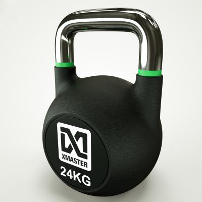 China Xmaster Eco-friendly Competition Kettlebell For Gym Fitness Training Weight 24kg Portable Lifting Kettle Bell for sale