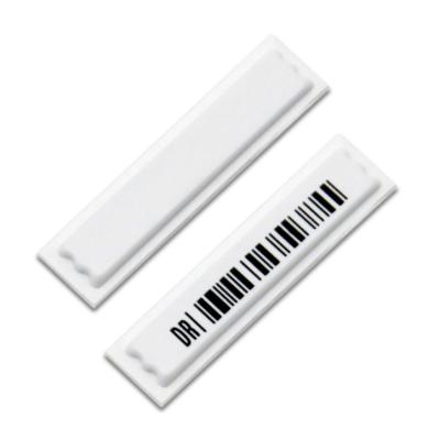 China RFD-DR1 Barcode Soft Eas 58k / White / Black Retired From Active Service Dr. Label AM Security Label for sale