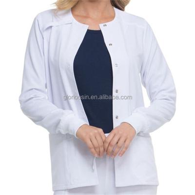 China GloriouIn Regular Female Labcoat Long Sleeve Stretch Hospital Wholesale Medical Uniform Doctor Jogger Uniforms Nursing Uniform for sale