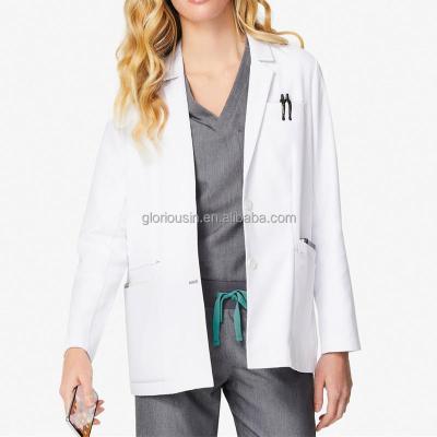 China GloriouIn Labcoat Regular Wholesale Medical Female Nurse Hospital Uniform Doctor Nursing Uniform Jogger Blazer Stretch for sale