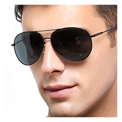 China Hot Selling Luxury Pilot Original Aviation Branded Fashion Sunglasses Designer 2021 Driving Black Rivers Polorized Sunglasses Men for sale