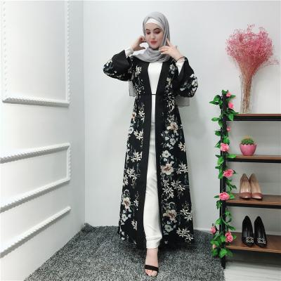 China 2021 Daily Casual Formal Daily Casual 2021 Dubai ID Printing Dresses Abaya Abaya Dress Women Muslim Muslim Abaya Dress for sale