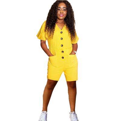 China QUICK DRY playsuits id size loose jumpsuits 1 piece overalls women jumpsuits overalls for sale