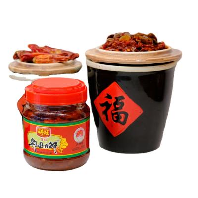 China Food Cooking Pixian Bean Paste Sichuan Authentic Specialty Oil Red Bean Paste Household Seasoning Cooking Sauce for sale