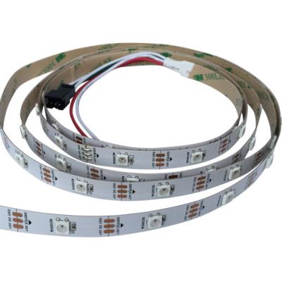 China Warehouse Worldsemi flexible light strip WS2813B 30led RGB led strip lighting 5V accessible strip light for sale