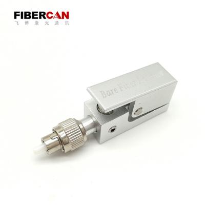 China FTTX FC Adapter For OTDR Square Coupler FC Bare Fiber Optic Adapter for sale