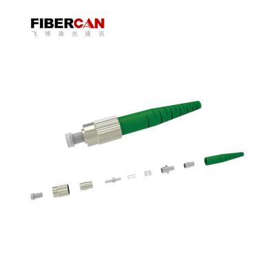 China Make Part FC FC APC Fiber Optic Connector Factory Direct Patch Cord Connectors To Make Fiber Jumper for sale