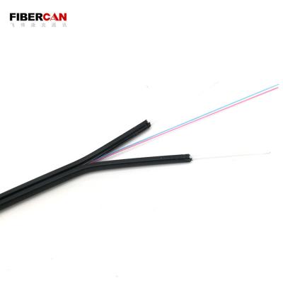 China Hot sale factory wholesale FTTH FTTB FTTC indoor FTTH drop fiber optic cable for sale