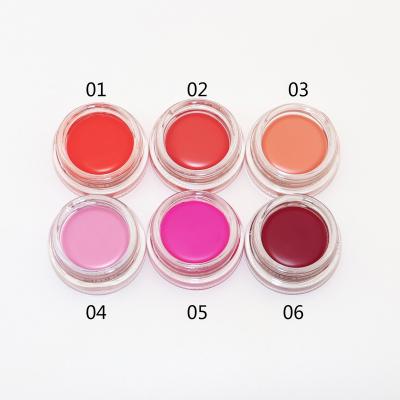 China Waterproof 6 Single Colors Waterproof Private Label High Quality Uniform Face Makeup Blush Vegan Cruelty Free Organic Portable Cheek Blush for sale