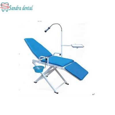 China Factory hot sale metal dental chair unit portable dental chair with air compressor for sale