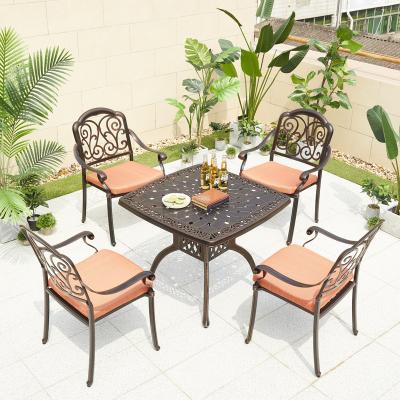 China Durable Aluminum Furniture Outdoor Furniture Garden Furniture Dining Set for sale