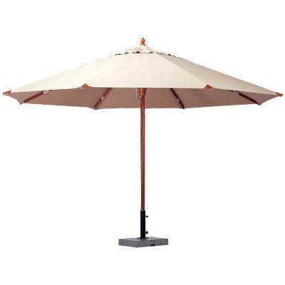 China Outdoor Patio Umbrellas Supplier Large Durable Heavy Duty Wooden Outdoor Garden Parasols Outdoor Patio Umbrellas for sale