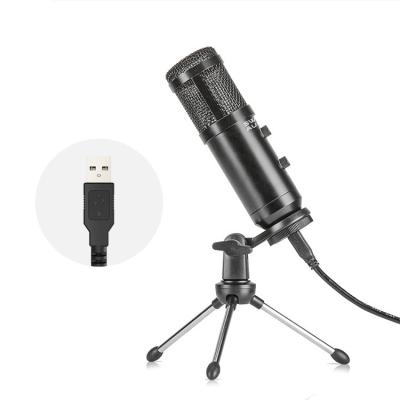 China USB Microphone MS3A USB Microphone Computer Gaming Conference Portable Rotating Foldable Foldable Condenser Microphone for sale