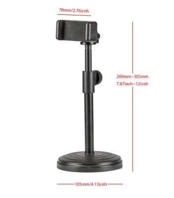 China Lightweight Lightweight Camera Tripod Tablet Phone Tripod Adjustable Stand With Height 20 30cm for sale