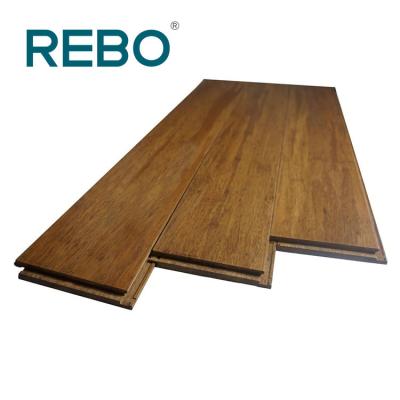 China Modern Natural Color Strand Woven Bamboo Flooring Interior for sale