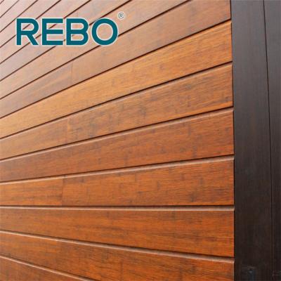 China modern decorative moso wall bamboo exterior natural cladding panel for sale