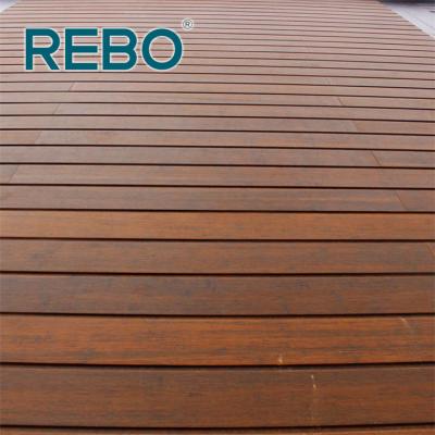 China Modern Easy Installation Decorative Natural Exterior Bamboo Wall Cladding Panels for sale