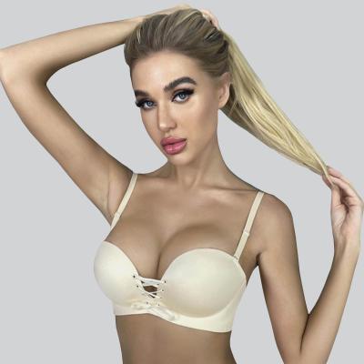 China Adult Leisure Breathable Soft Comfortable Seamless Adjustable Seamless Bra With Adjuster Strap For Young Girl for sale