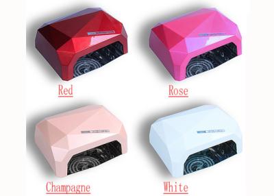 China 36w Ccfl Uv Led Lamp Nail Dryer ABS Diamond Shape Nail Tool With Sensor And Timer for sale