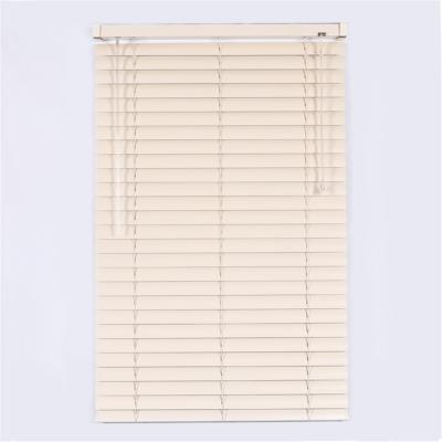 China Best French Door PVC Cordless Venetian Window Blinds for sale