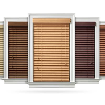 China Venetian Blinds Venetian Windows Treatment Wooden Jalousie for sale